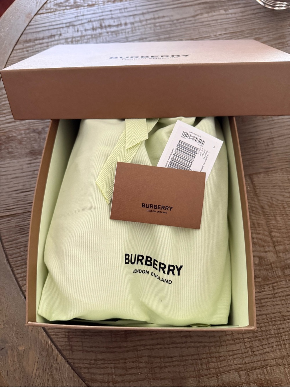 Burberry Beige/Tan Check Low-Top Sneakers - Picture 4 of 9